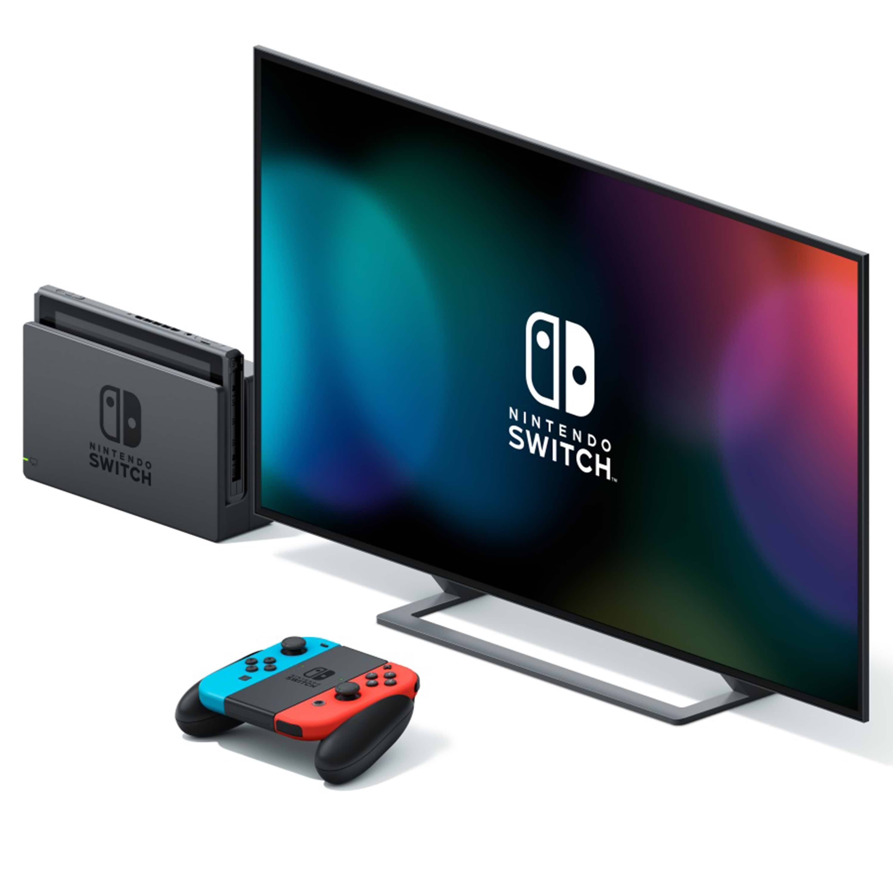 קונסולות משחק Nintendo Switch V2 32GB עם ג'וי-קון כחול ואדום - שנה אחריות ע