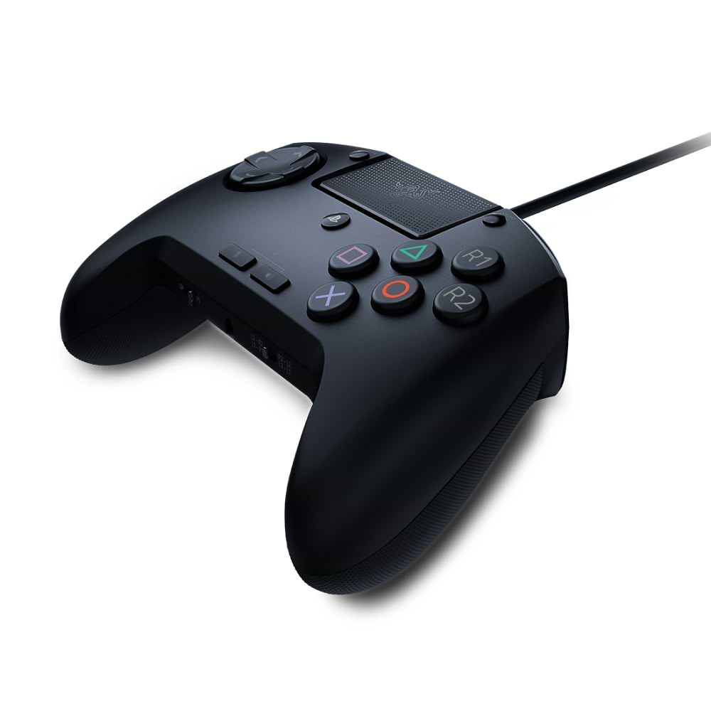وحدة  التحكم اللاسلكي ة جيمنج רייזר موديل Razer Raion Arcade Gamepad PS4 - لون أسود ضمان سنتين مستورد رسمي