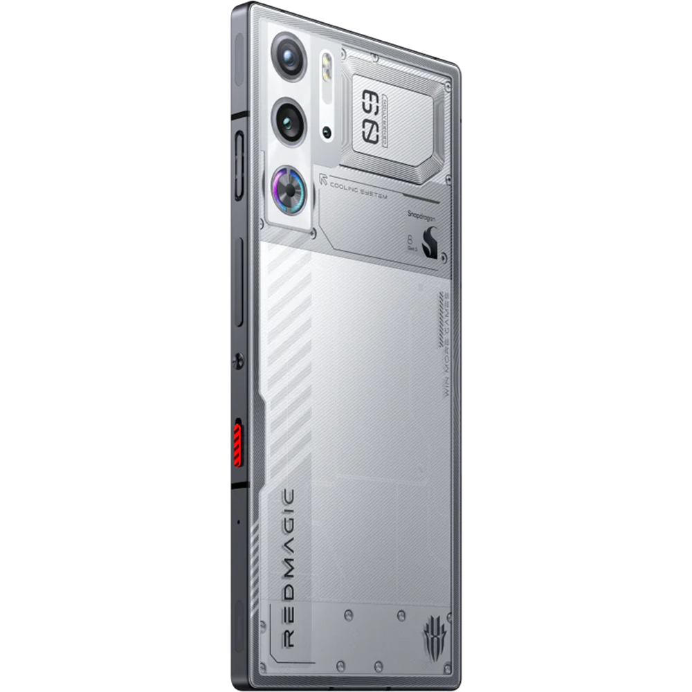טלפון סלולרי   ZTE nubia RedMagic 9 Pro NFC 512GB 16GB RAM -צבע Snowfall