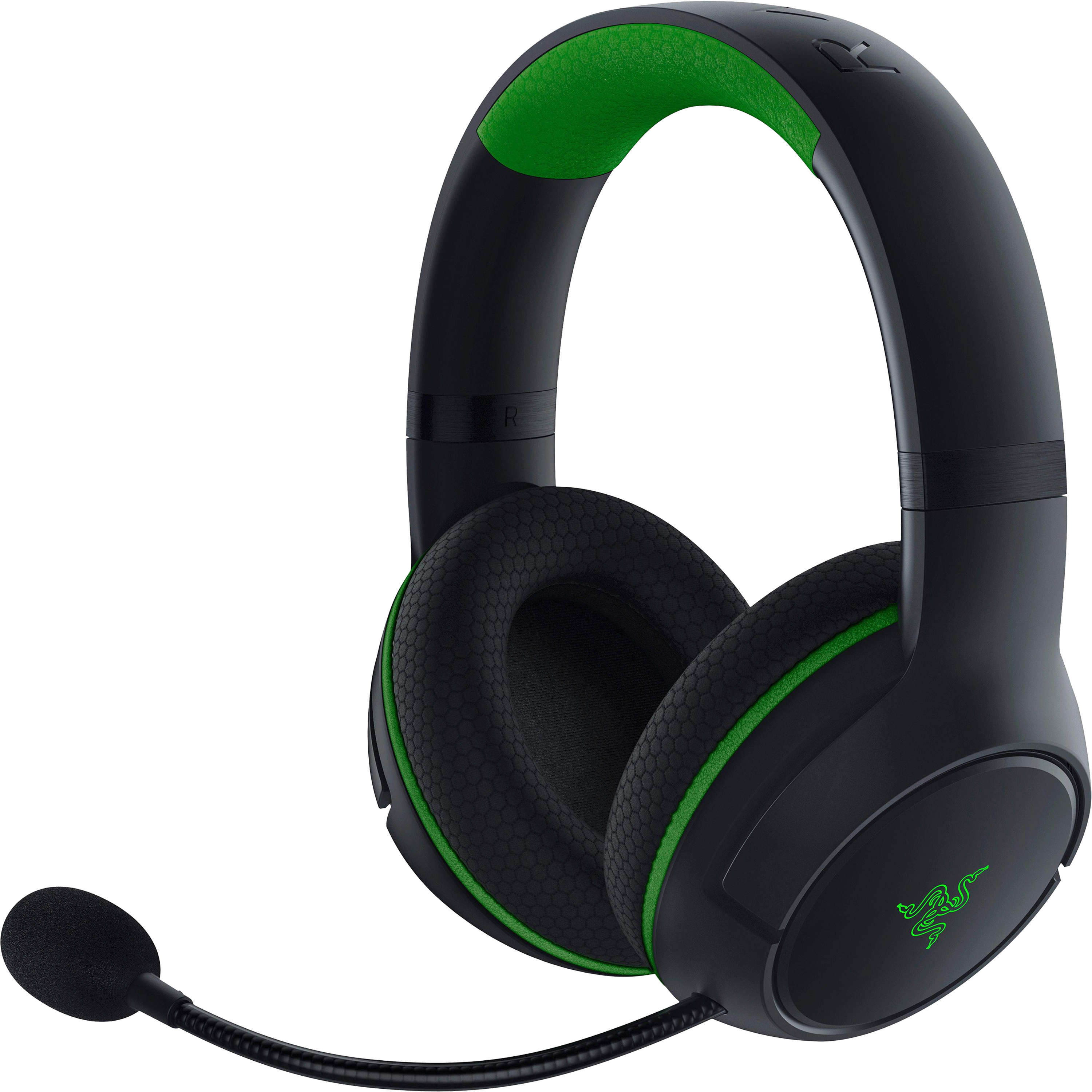 سماعات جيمنج لاسلكي ות Razer Kaira For Xbox - لون أسود مع ירוק ضمان لمدة سنتين من المستورد الرسمي