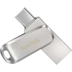 התקן זיכרון נייד SanDisk Ultra® Dual Drive Luxe USB Type-C™ 128GB
