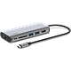 תחנת עגינה 6 ב-1 Belkin Connect USB-C Multiport Adapter AVC008btSGY - צבע אפור