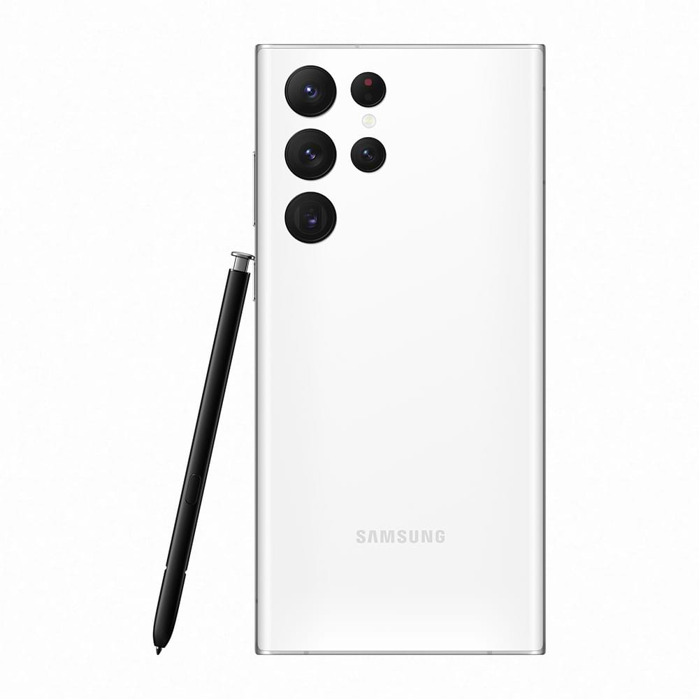هاتف ذكي Samsung Galaxy S22 5G Ultra 512GB 12GB RAM SM-S908E - لون أبيض שנה אחריות ע