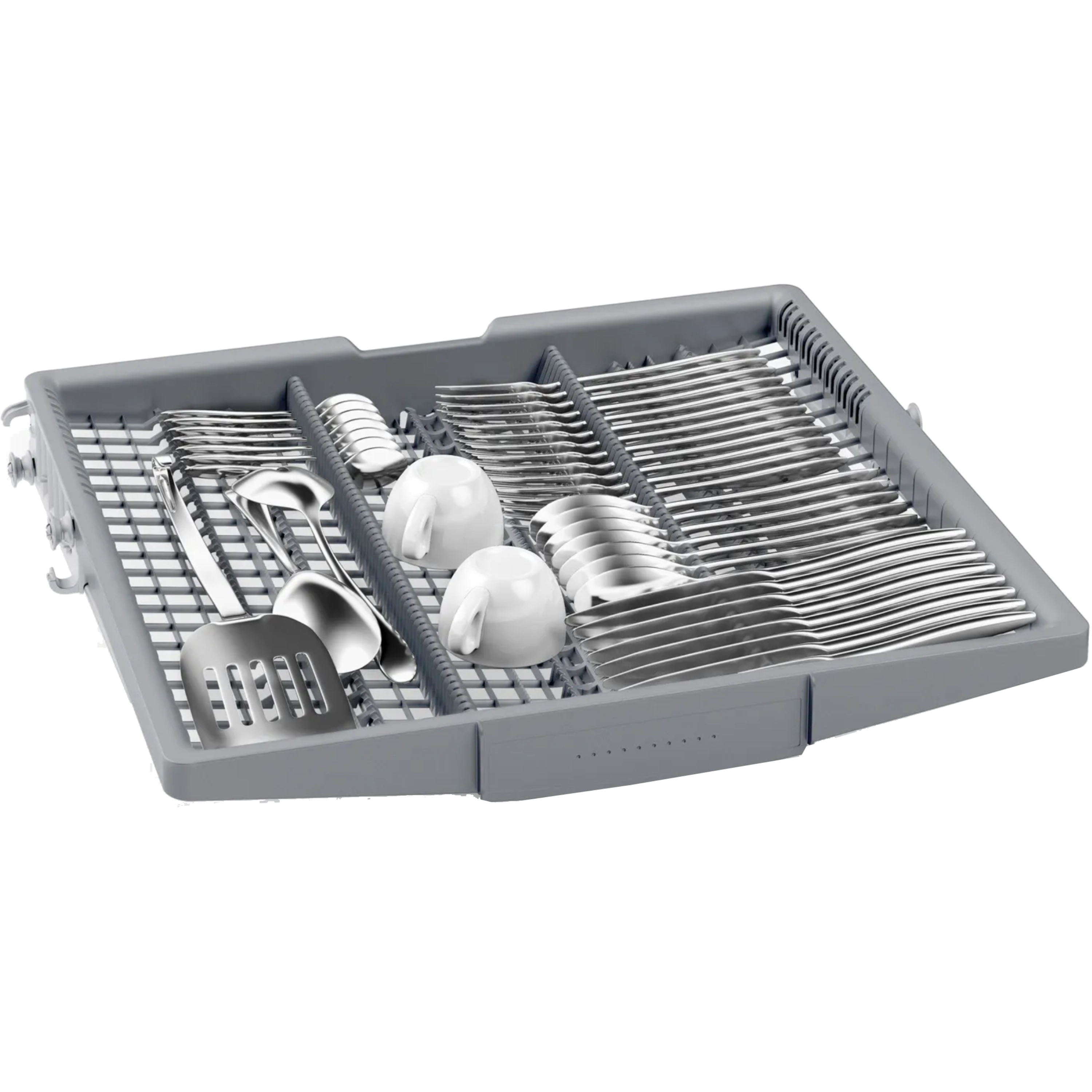 מדיח כלים אינטגראלי מתאים ל- 14 מערכות כלים Bosch SMV4HVX03E - צבע לבן , תוצרת פולין 