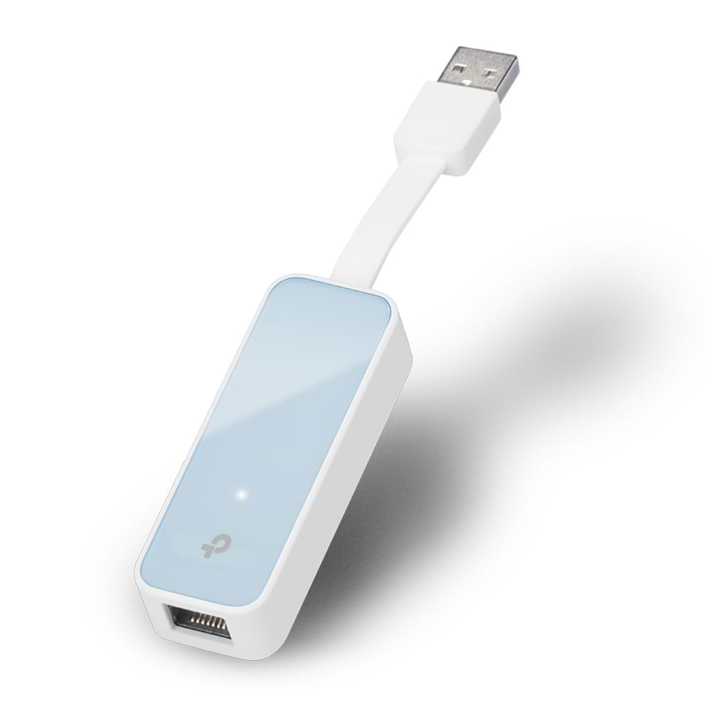 מתאם חוטי דגם TP-Link UE200 Lan to USB 10/100 - צבע לבן