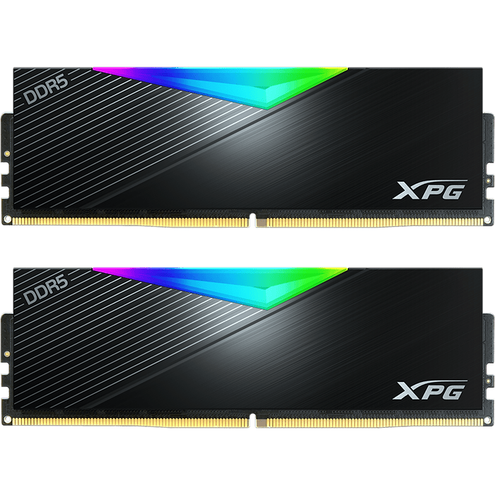 זיכרון למחשב XPG Lancer RGB DDR5 7200MHz 32GB (2x16GB) CL34 AX5U7200C3416G-DCLARML - צבע שחור אחריות לכל החיים עי היבואן הרשמי