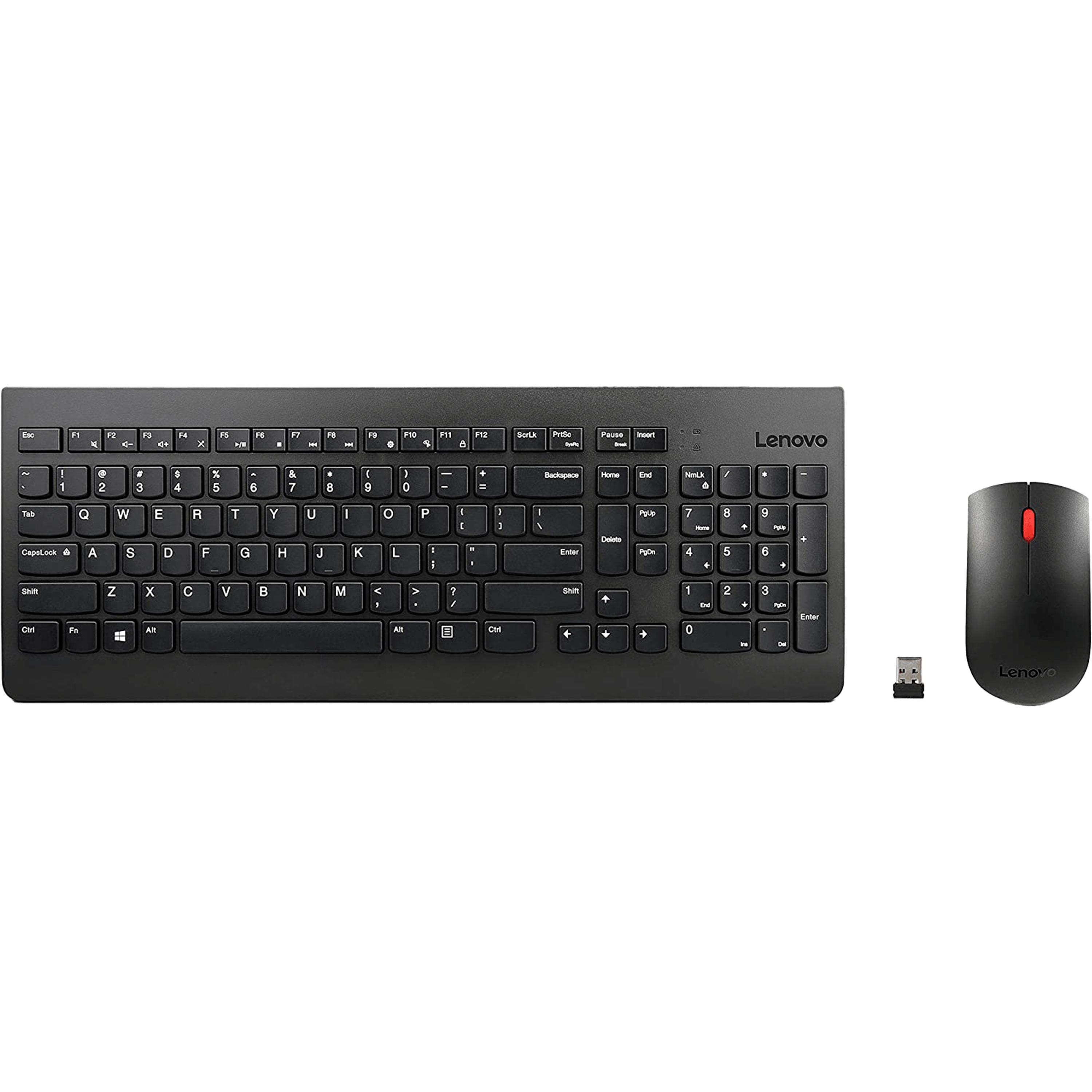 Lenovo 510 Wireless Combo Keyboard & Mouse-Hebrew סט מקלדת ועכבר