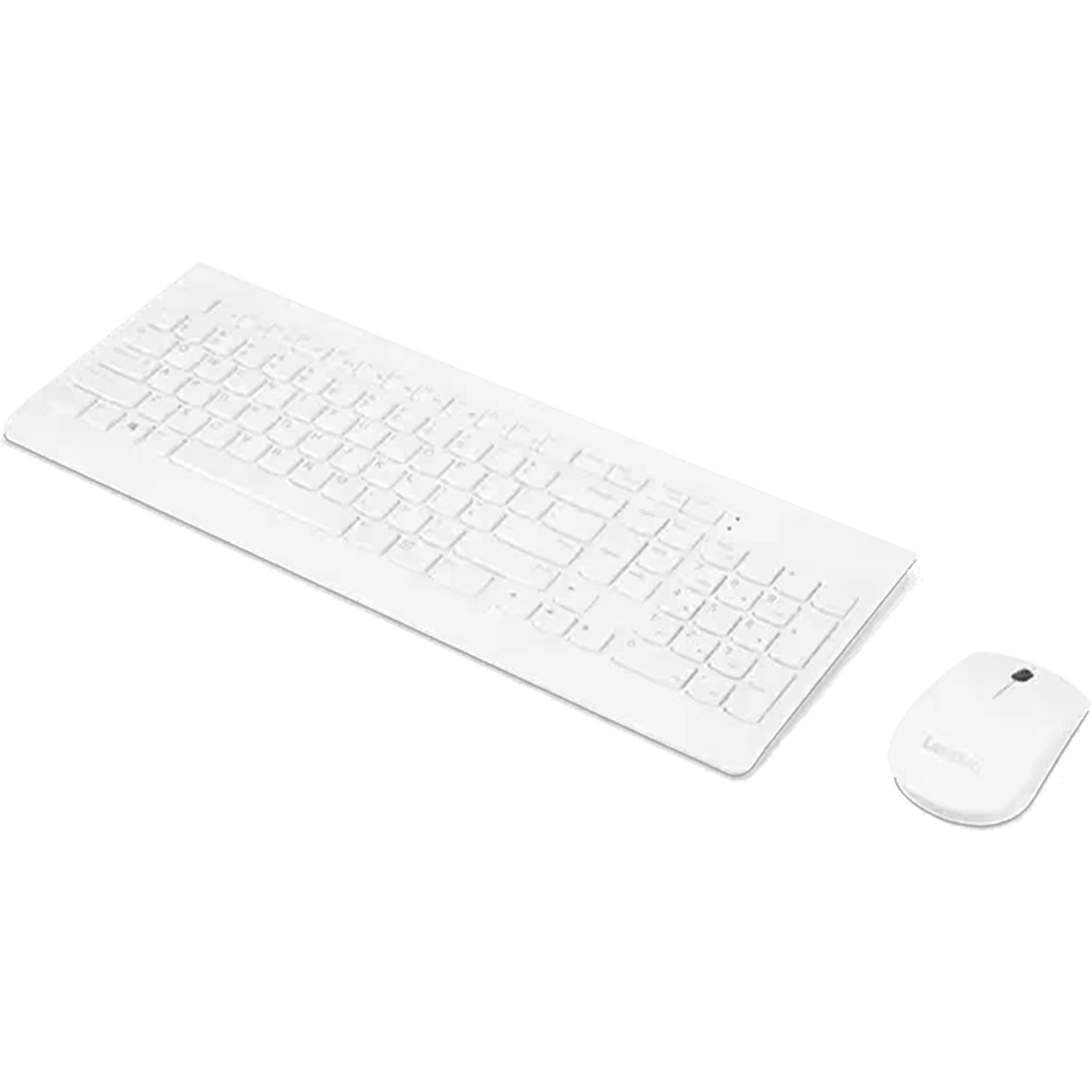 Lenovo 510 Wireless Combo Keyboard & Mouse (White) סט מקלדת ועכבר