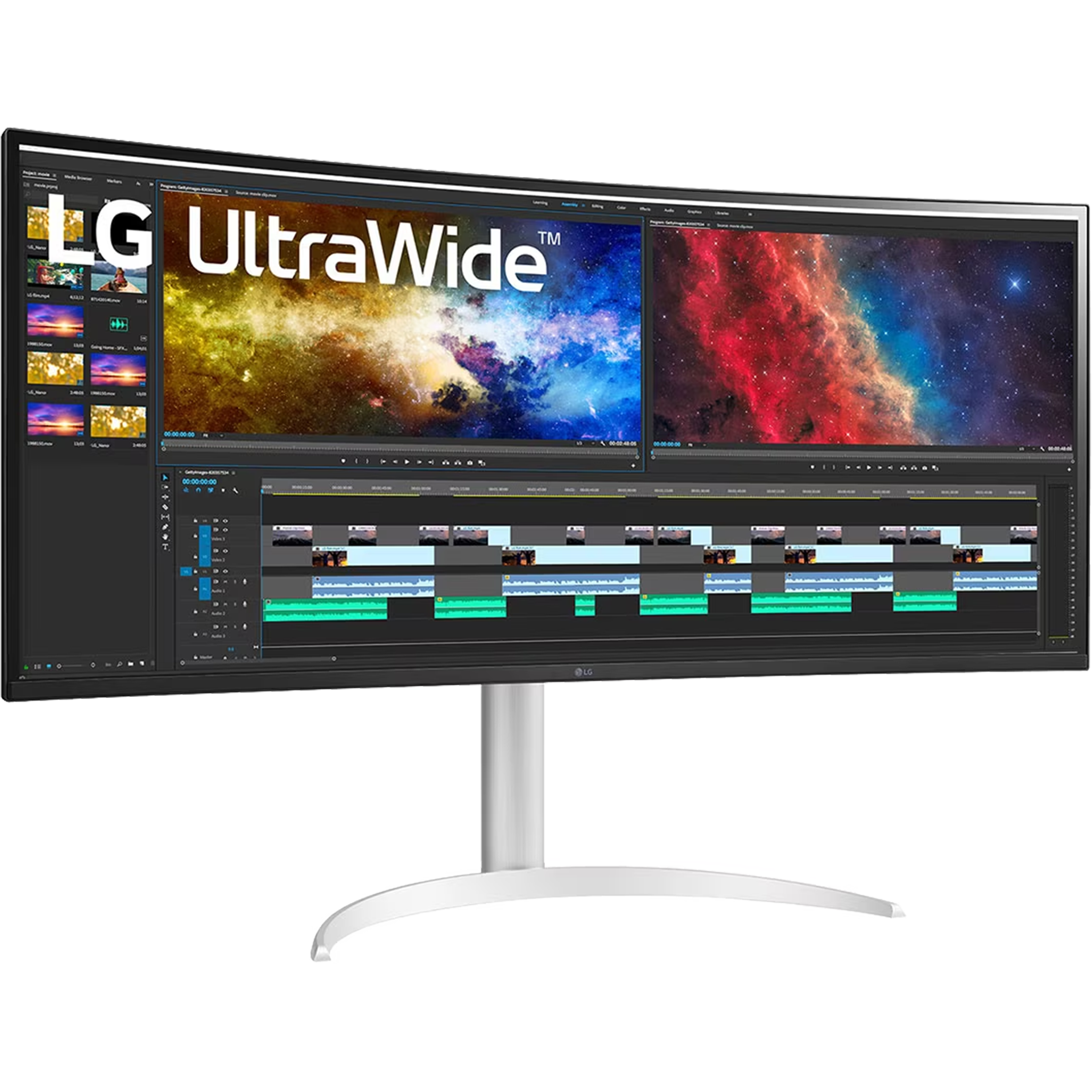 מסכי מחשב 37.5 IPS Curved UltraWide QHD+ LG