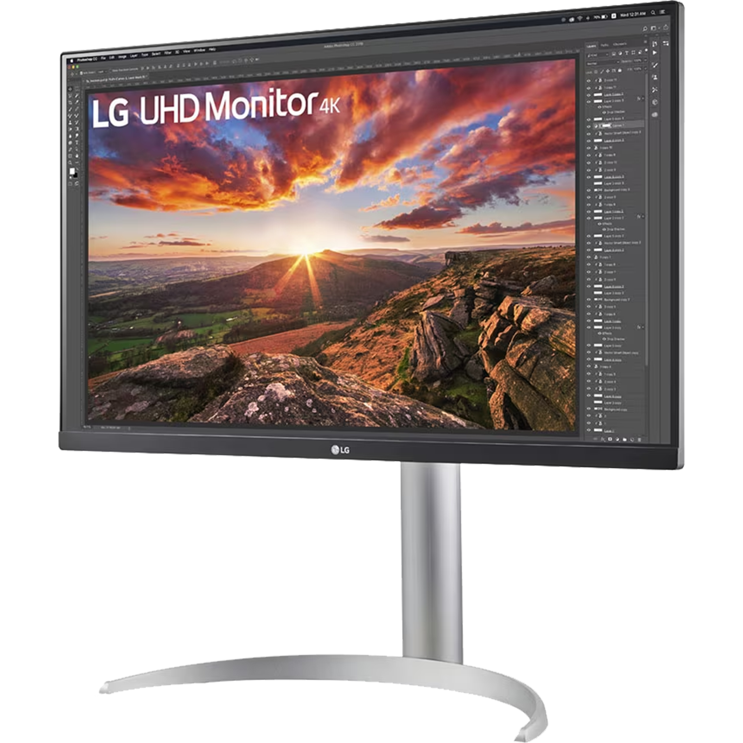 'מסכי מחשב 27'' IPS HDR UHD Monitor with USB-C LG'