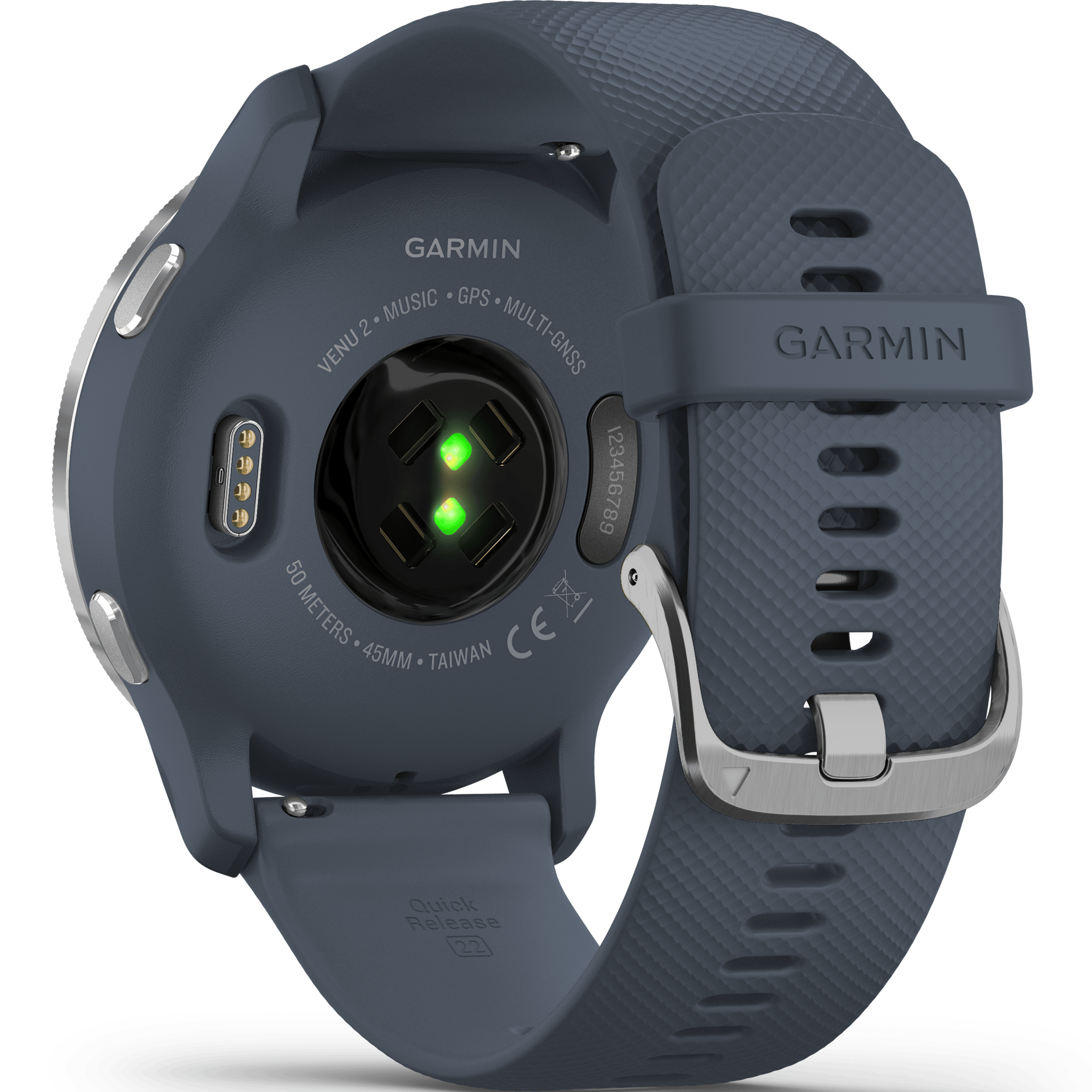 ساعة رياضية חכם Garmin Venu 2 45.4mm - لون ازرق ضمان لمدة سنتين من المستورد الرسمي