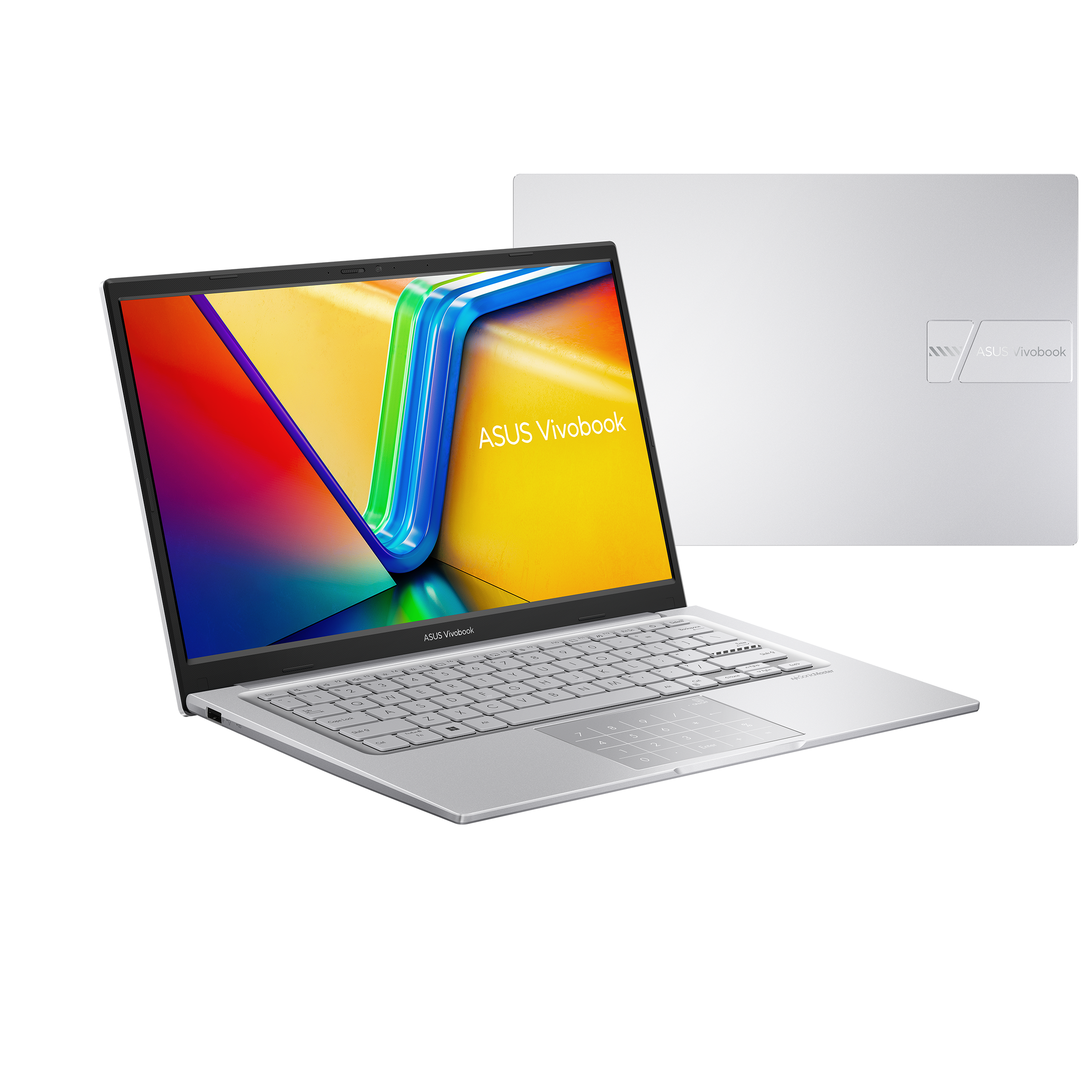 מחשב נייד Asus VivoBook 14 X1404VA-EB078W - Core i3-1315U 512GB SSD 8GB RAM Windows 11 - צבע כסוף שנה אחריות ע