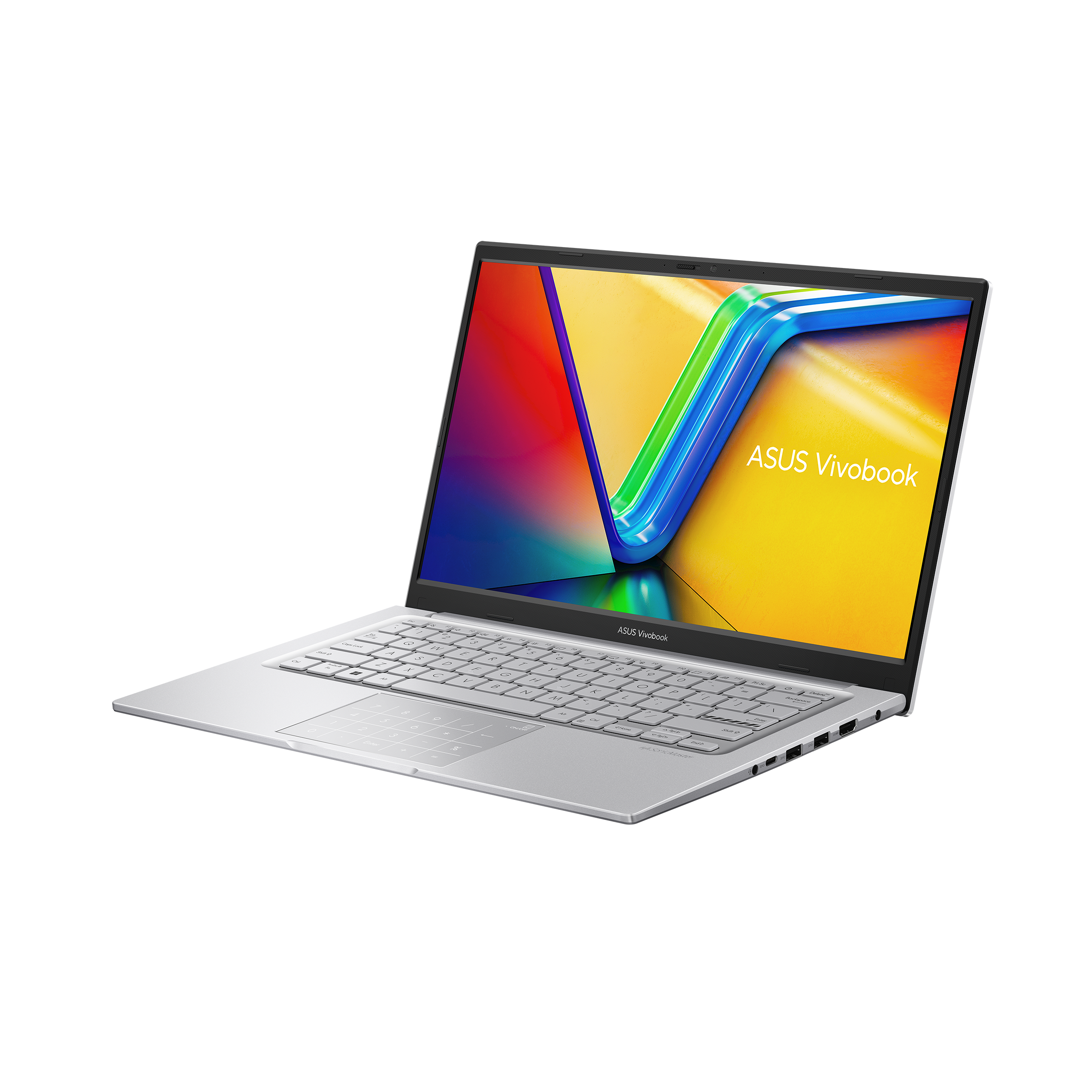 מחשב נייד Asus VivoBook 14 X1404VA-EB078W - Core i3-1315U 512GB SSD 8GB RAM Windows 11 - צבע כסוף שנה אחריות ע