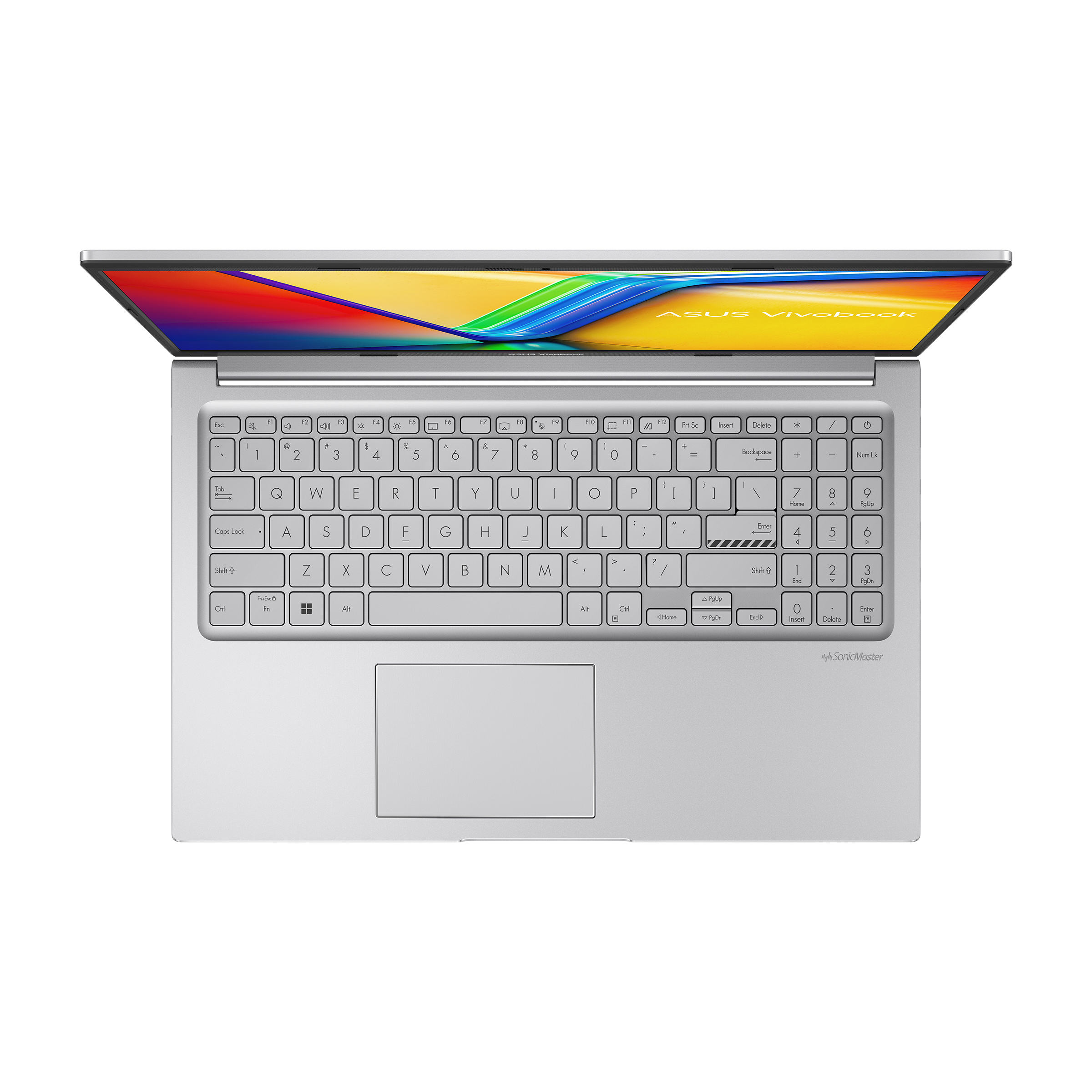 מחשב נייד Asus VivoBook 15 X1504VA-BQ127W - Core i3-1315U 512GB SSD 8GB RAM Windows 11 - צבע כסוף שנה אחריות ע