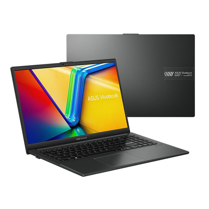 מחשב נייד Asus VivoBook Go 15 E1504GA-NJ034W - Core i3-N305 256GB 8GB RAM Windows 11s - צבע שחור שנה אחריות עי היבואן הרשמי