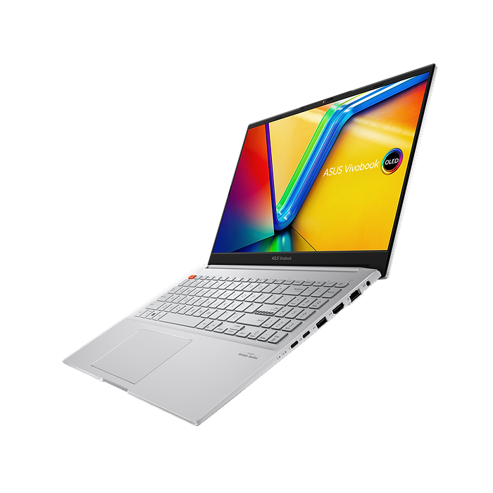 מחשב נייד Asus Vivobook Pro 15 OLED K6502VU-MA058W - Core i7-17900H RTX 4050 512GB SSD 16GB RAM Windows 11 - צבע כסוף שלוש שנות אחריות עי היבואן הרשמי 