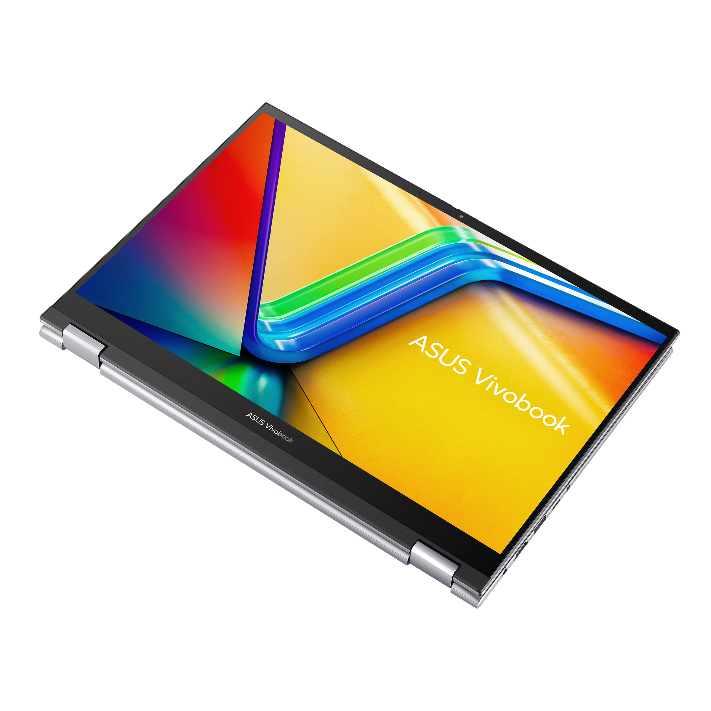 מחשב נייד עם מסך מגע Asus Vivobook S 14 Flip OLED TP3402VA-KN049W - Core i5-13500H 512GB SSD 8GB RAM Windows 11 - צבע כסוף שנה אחריות ע