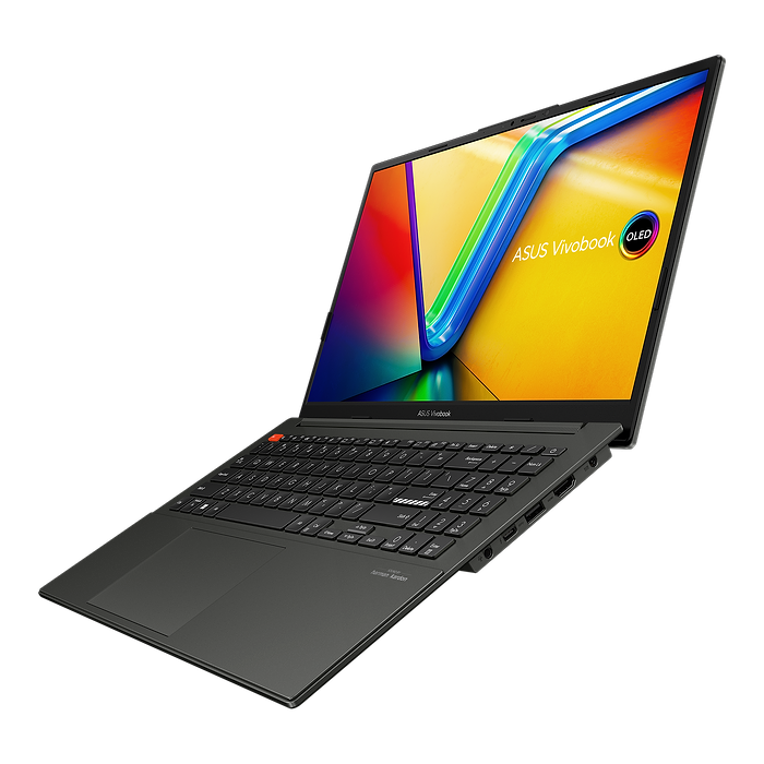 מחשב נייד Asus Vivobook S 15 OLED K5504VA-MA220W - Core i5-13500H 512GB SSD 8GB RAM Windows 11 - צבע שחור שנה אחריות עי היבואן הרשמי 