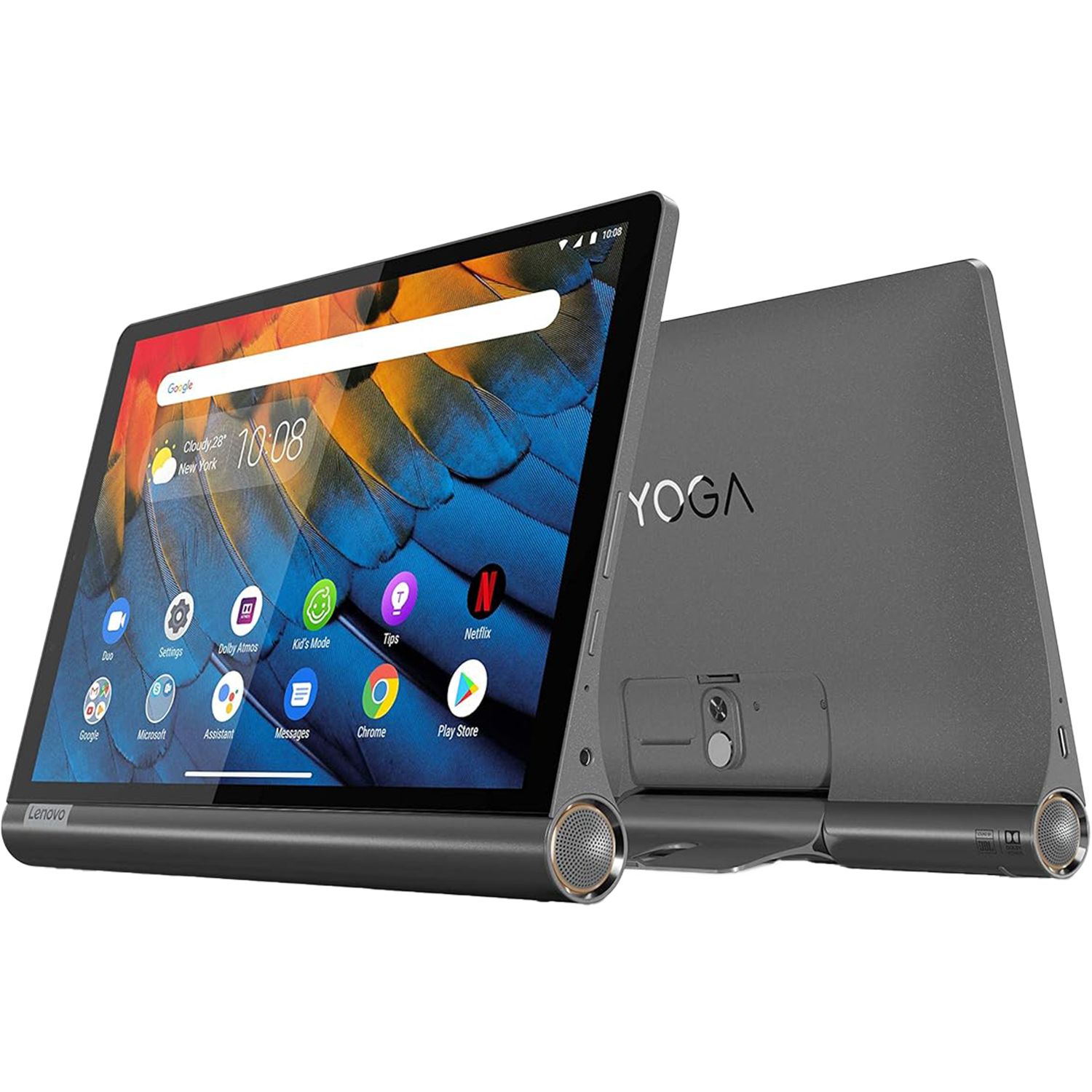 جهاز لوحي Lenovo Yoga Smart Tab YT-X705L 4G LTE 32GB ZA530050IL - لون أسود ضمان لمدة عام من قبل المستورد الرسمي