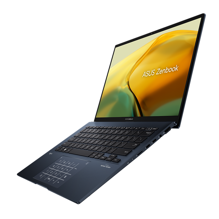 מחשב נייד Asus ZenBook 14 UX3402VA-KP145W - Core i5-1340P 512GB SSD 8GB RAM Windows 11 - צבע כחול שנה אחריות עי היבואן הרשמי