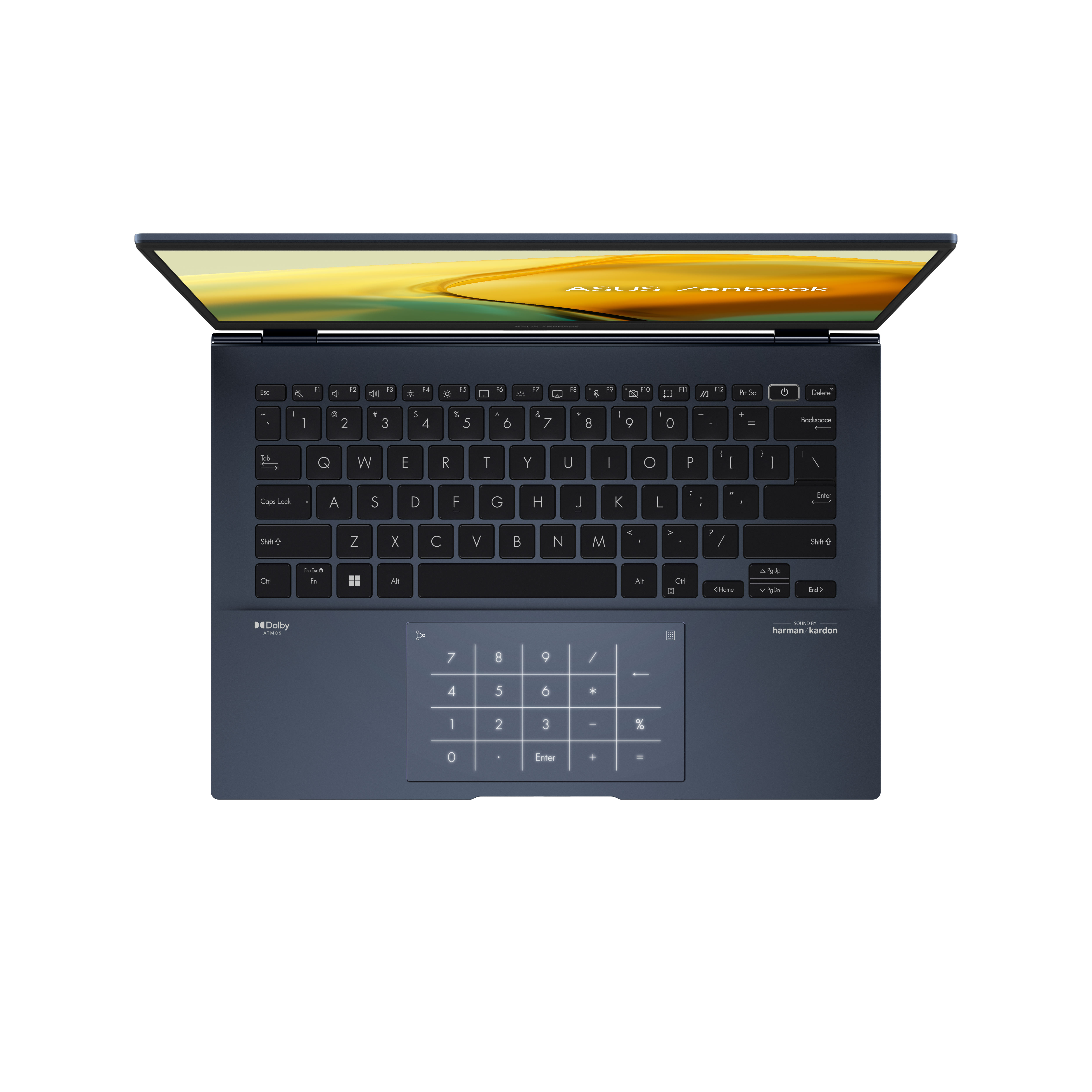 מחשב נייד Asus ZenBook 14 UX3402VA-KP145W - Core i5-1340P 512GB SSD 8GB RAM Windows 11 - צבע כחול שנה אחריות ע
