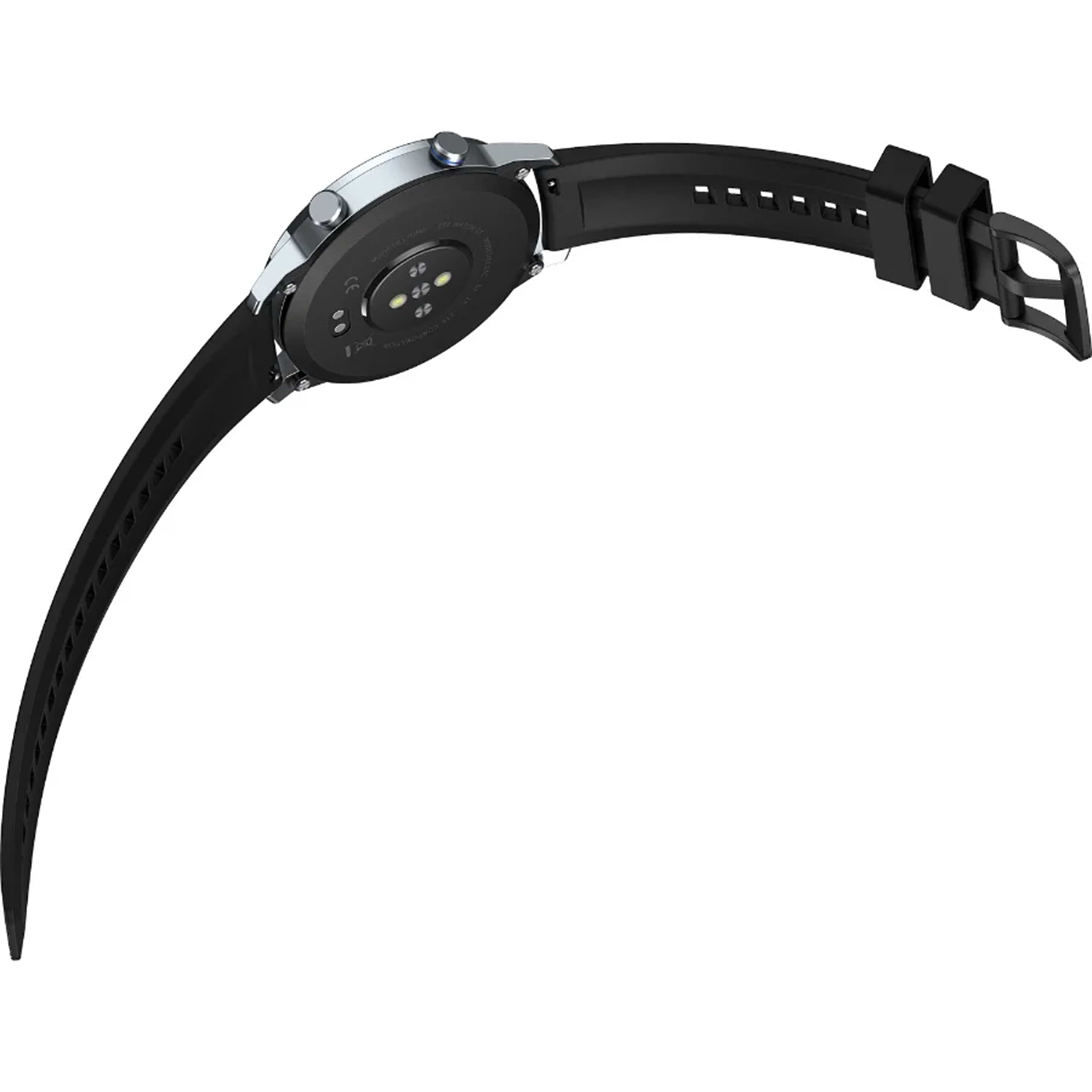 ساعة رياضية חכם ZTE Watch GT - لون أسود ضمان لمدة عام من قبل المستورد الرسمي