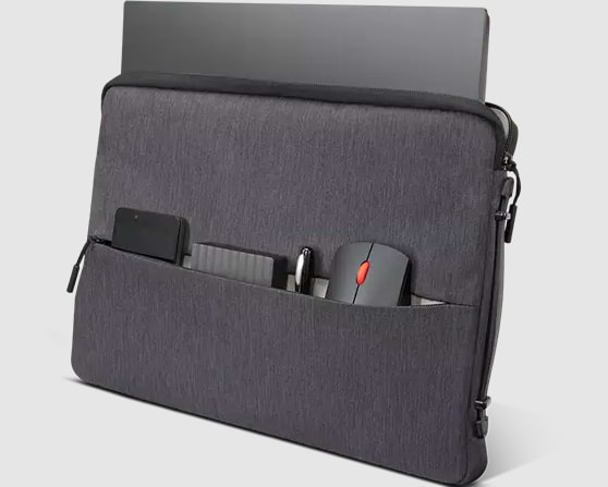 תיק למחשב נייד Lenovo 15.6" Laptop Urban Sleeve Case - צבע אפור שנה אחריות ע"י יבואן הרשמי