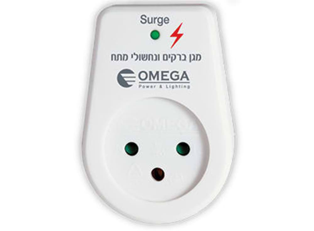 מגן נחשולי OMEGA מתח T1 - צבע לבן