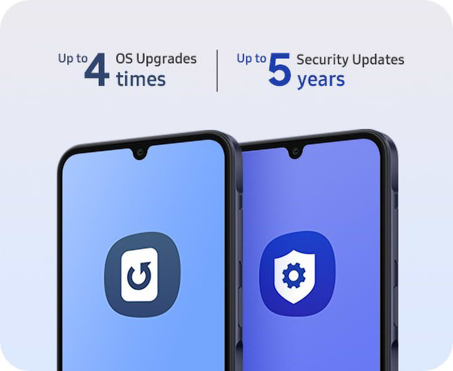 סמארטפון Samsung Galaxy A25 5G 128GB 6GB RAM SM-A256E/DSN - צבע כחול בהיר שנה אחריות ע"י סאני היבואן הרשמי