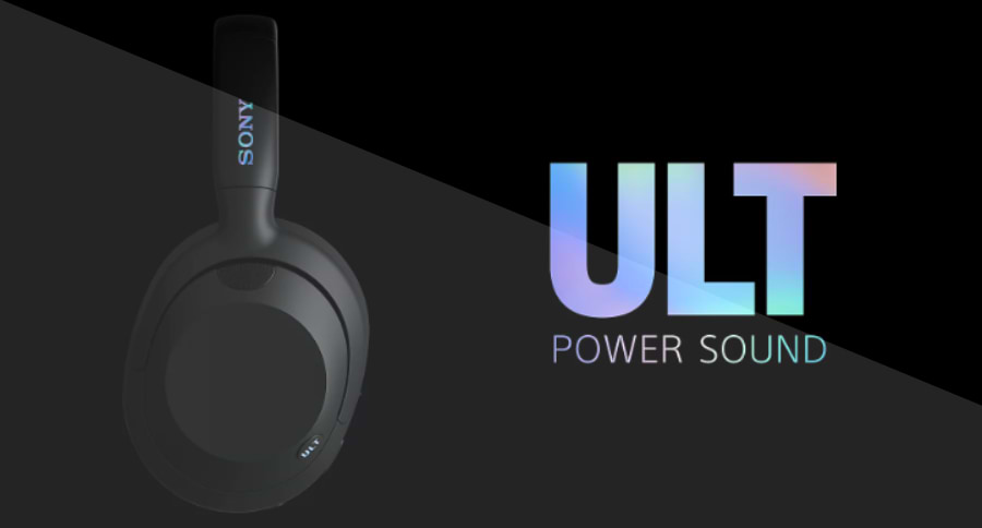 אוזניות אלחוטיות  Sony Ult Wear WH-ULT900N ANC  - צבע שחור שנה אחריות ע"י היבואן הרשמי