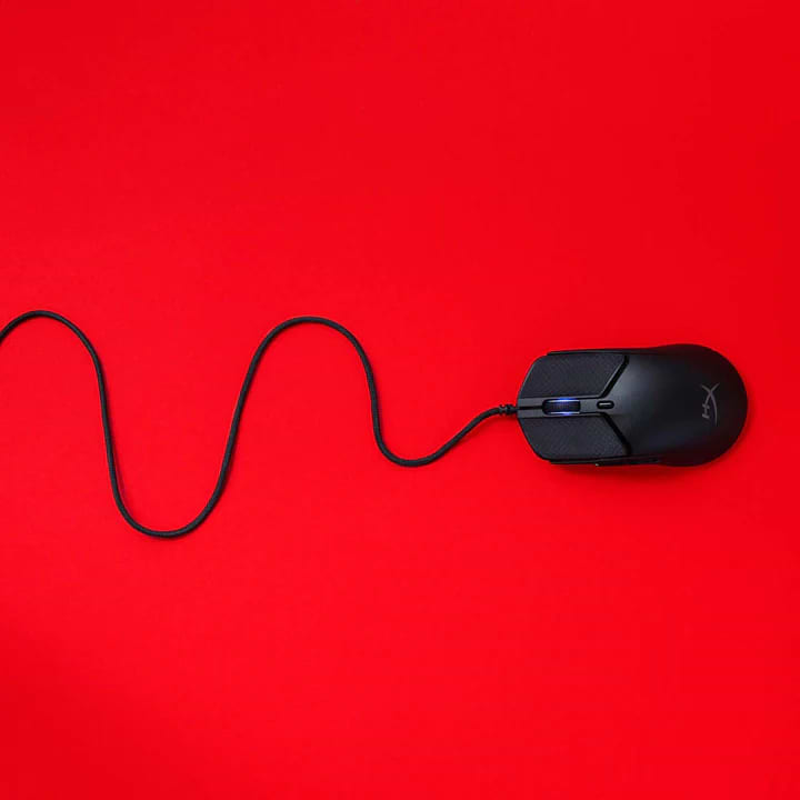 עכבר גיימינג חוטי HyperX Pulsefire Haste 2 - צבע לבן שנתיים אחריות ע"י היבואן הרשמי