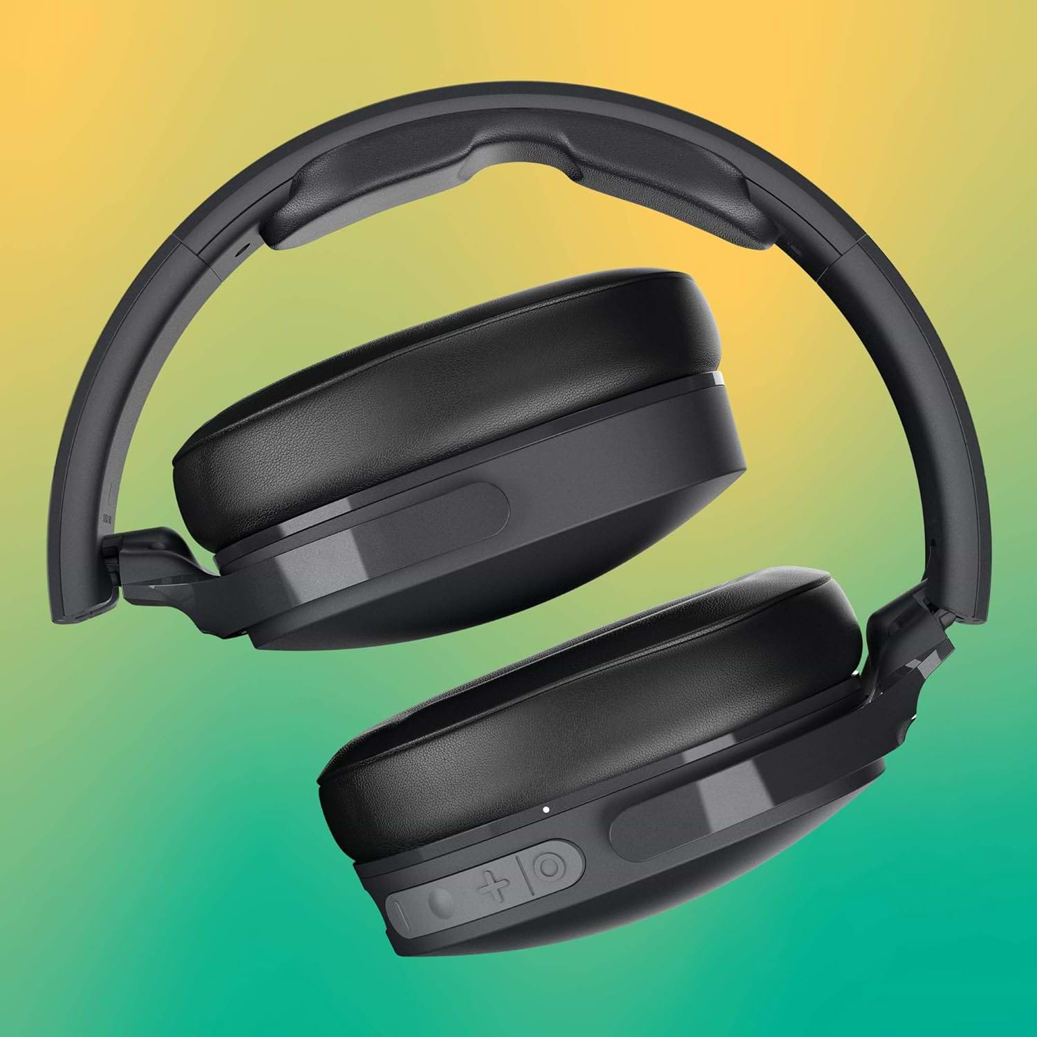 אוזניות אלחוטיות  SkullCandy Hesh Evo Over-Ear - צבע שחור שנה אחריות ע"י יבואן רשמי