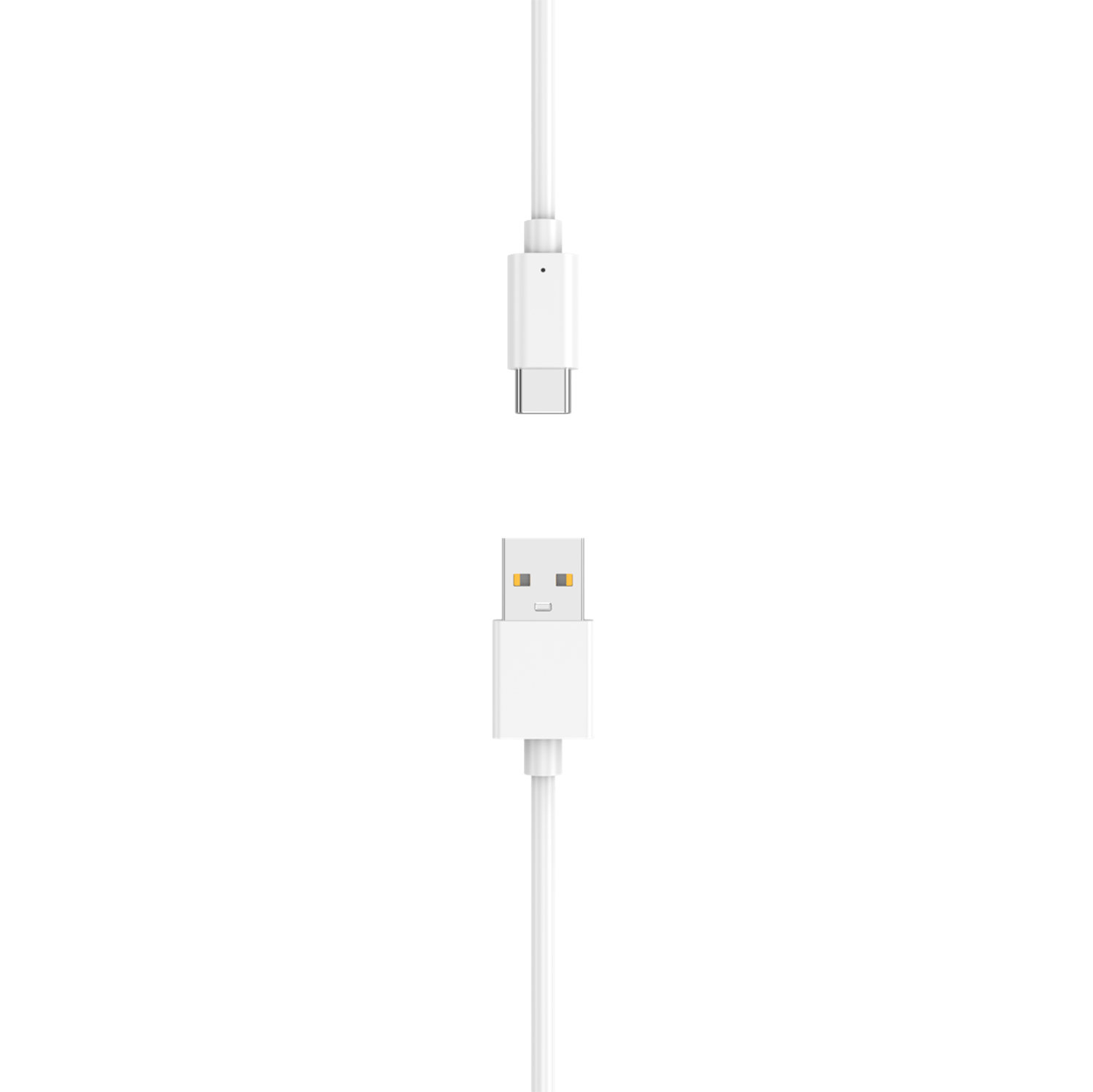 כבל טעינה Mower USB A to USB-C באורך 1 מטר - צבע לבן