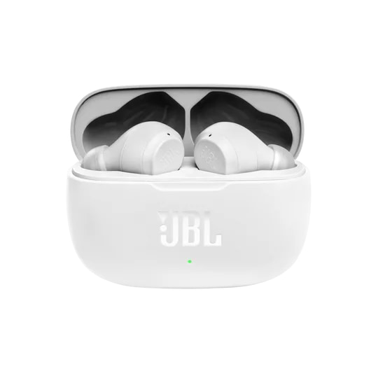 אוזניות אלחוטיות JBL Wave 200 TWS  - צבע לבן שנה אחריות ע