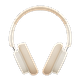 אוזניות אלחוטיות Baseus Bowie D05 - צבע קרם שנה אחריות ע"י היבואן הרשמי
