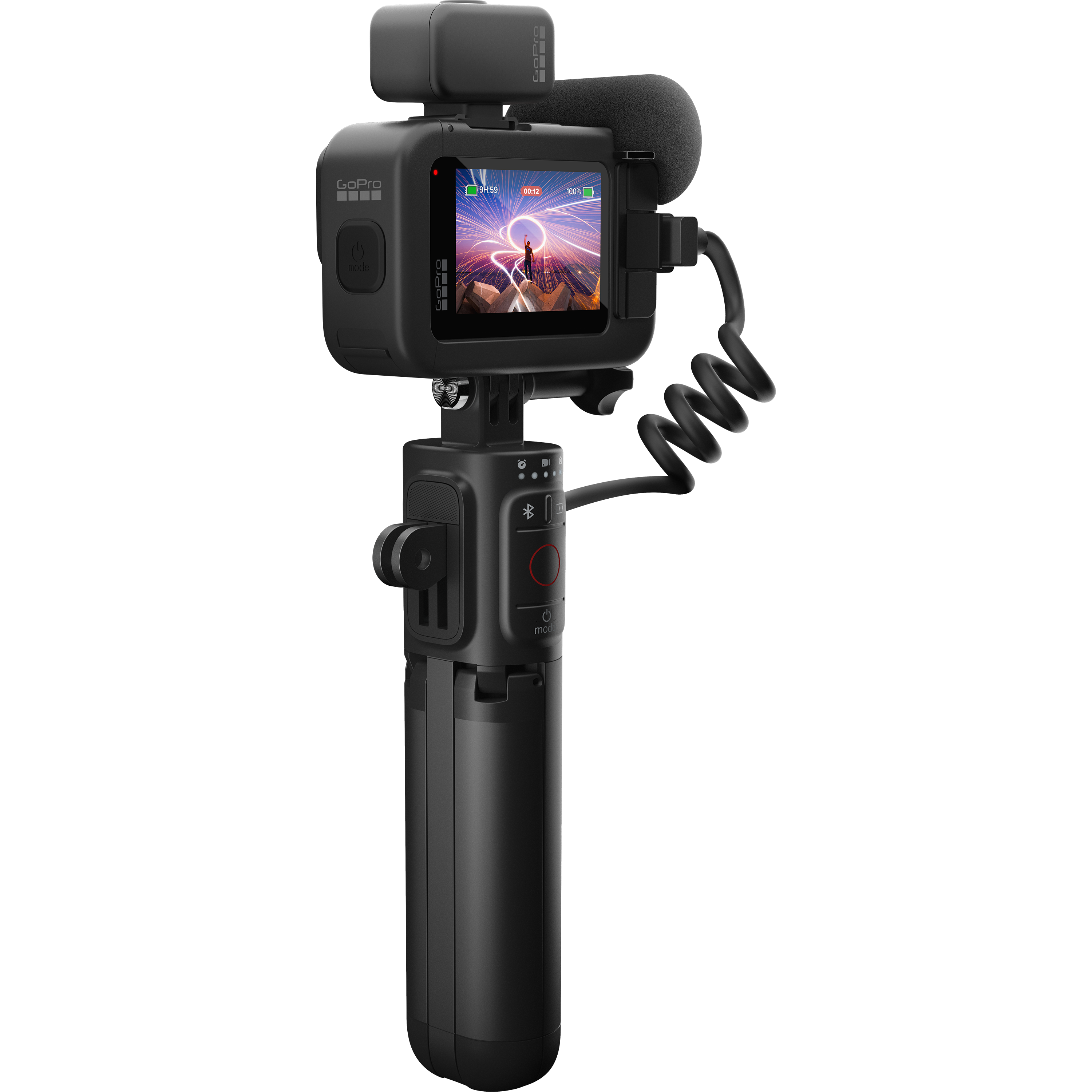מצלמת אקסטרים GoPro Hero 12 Black Creator Edition - צבע שחור שנתיים אחריות ע