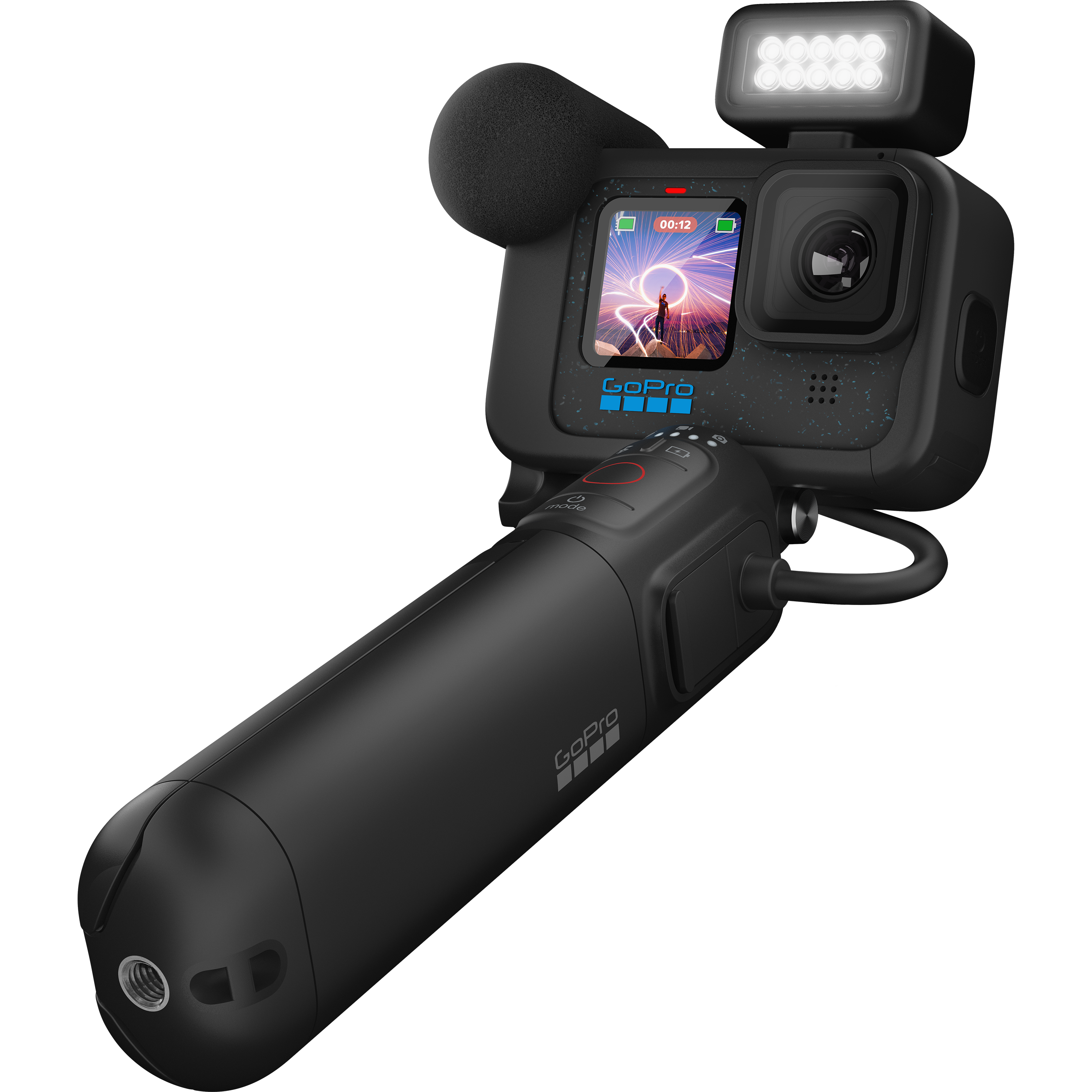 מצלמת אקסטרים GoPro Hero 12 Black Creator Edition - צבע שחור שנתיים אחריות ע