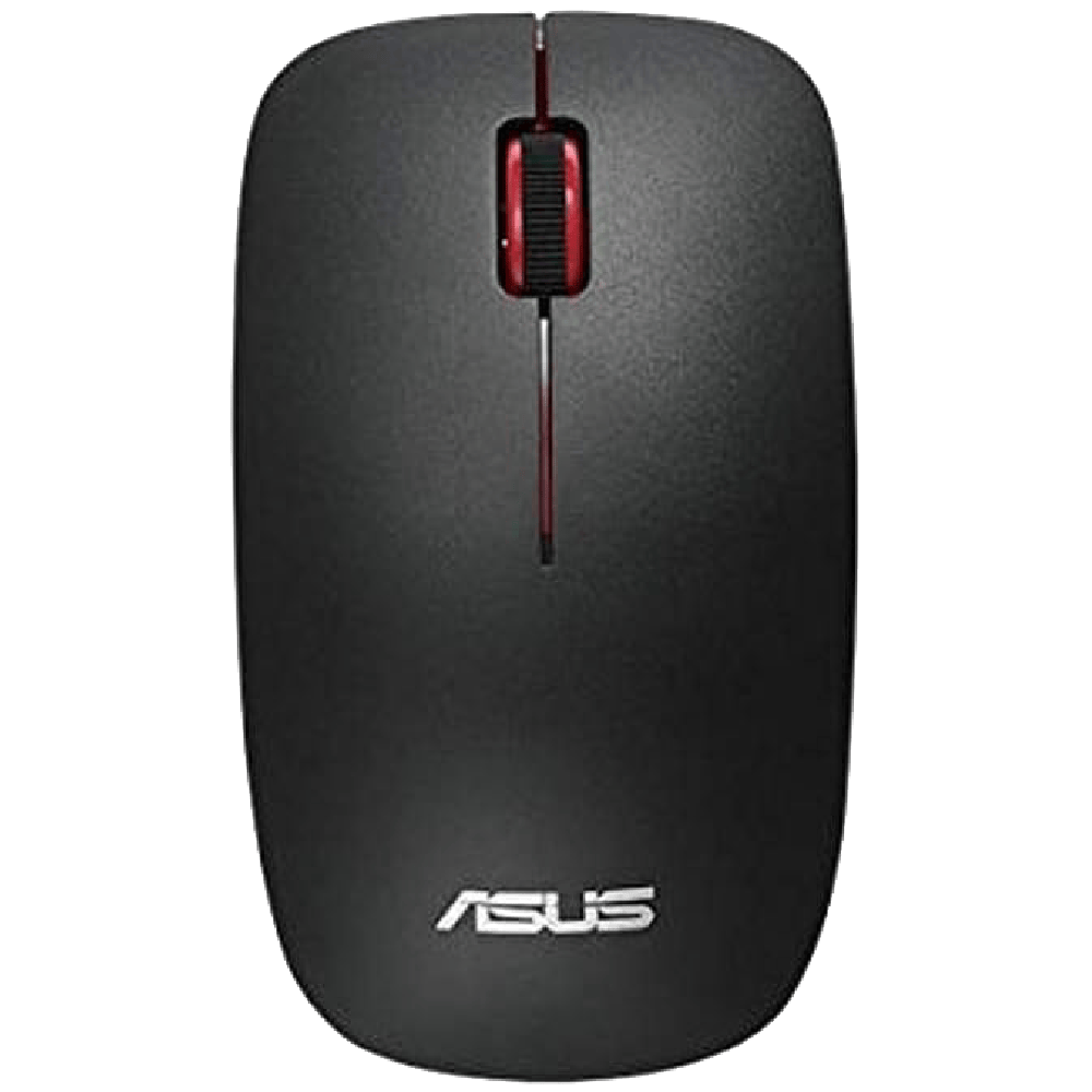 עכבר אלחוטי Asus WT300 - צבע שחור אדום שנה אחריות ע