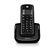 טלפון אלחוטי דיגיטלי עם דיבורית Motorola T201+ - צבע שחור שנה אחריות ע