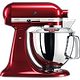 מיקסר עם זוג קערות בנפחים שונים KitchenAid 5KSM175EICA צבע אדום תפוח - אחריות ע"י היבואן הרשמי