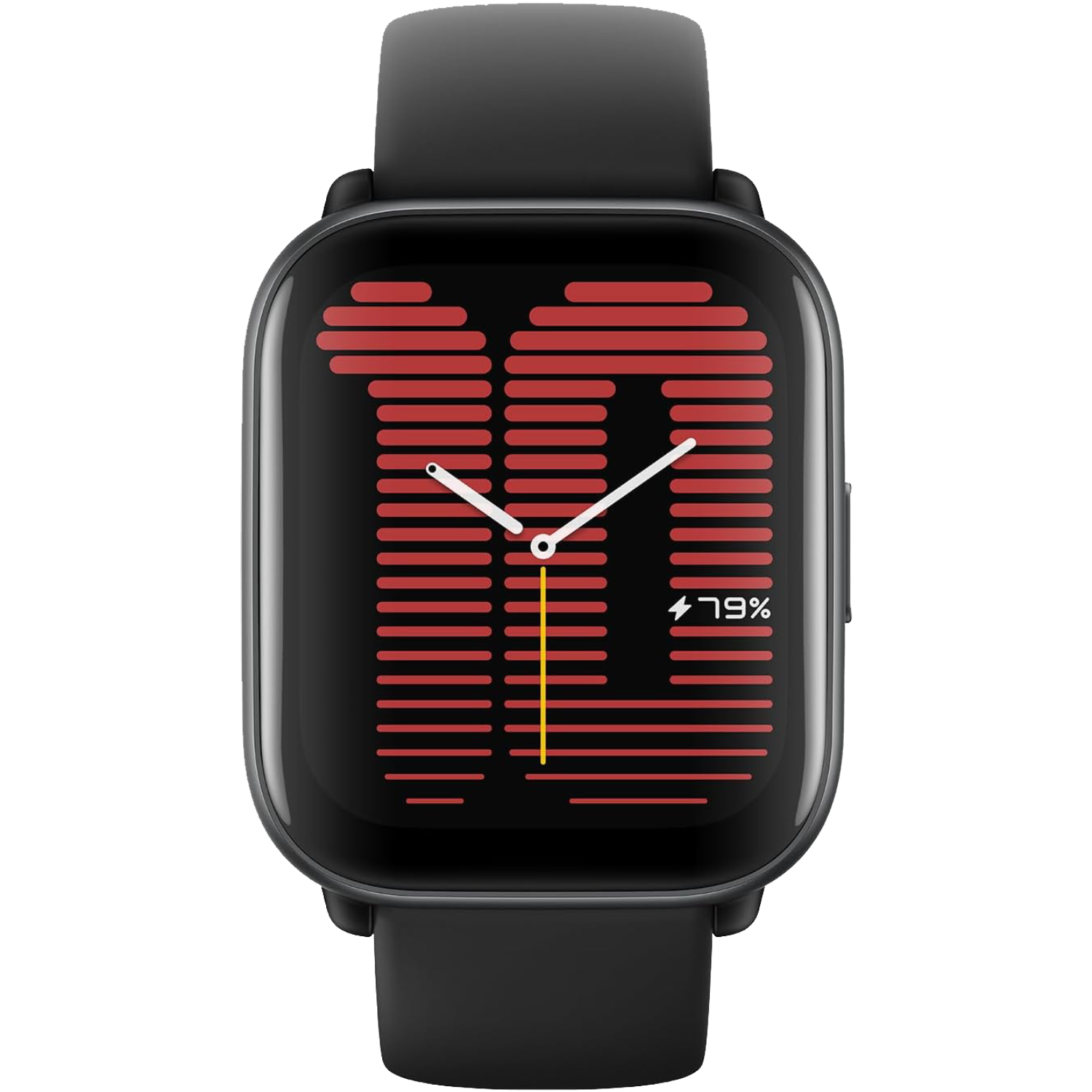 שעון חכם Amazfit Active - צבע שחור שנה אחריות ע