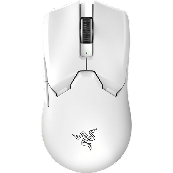 עכבר גיימינג אלחוטי Razer Viper V2 Pro 30,000 DPI - צבע לבן שנתיים אחריות עי היבואן הרשמי