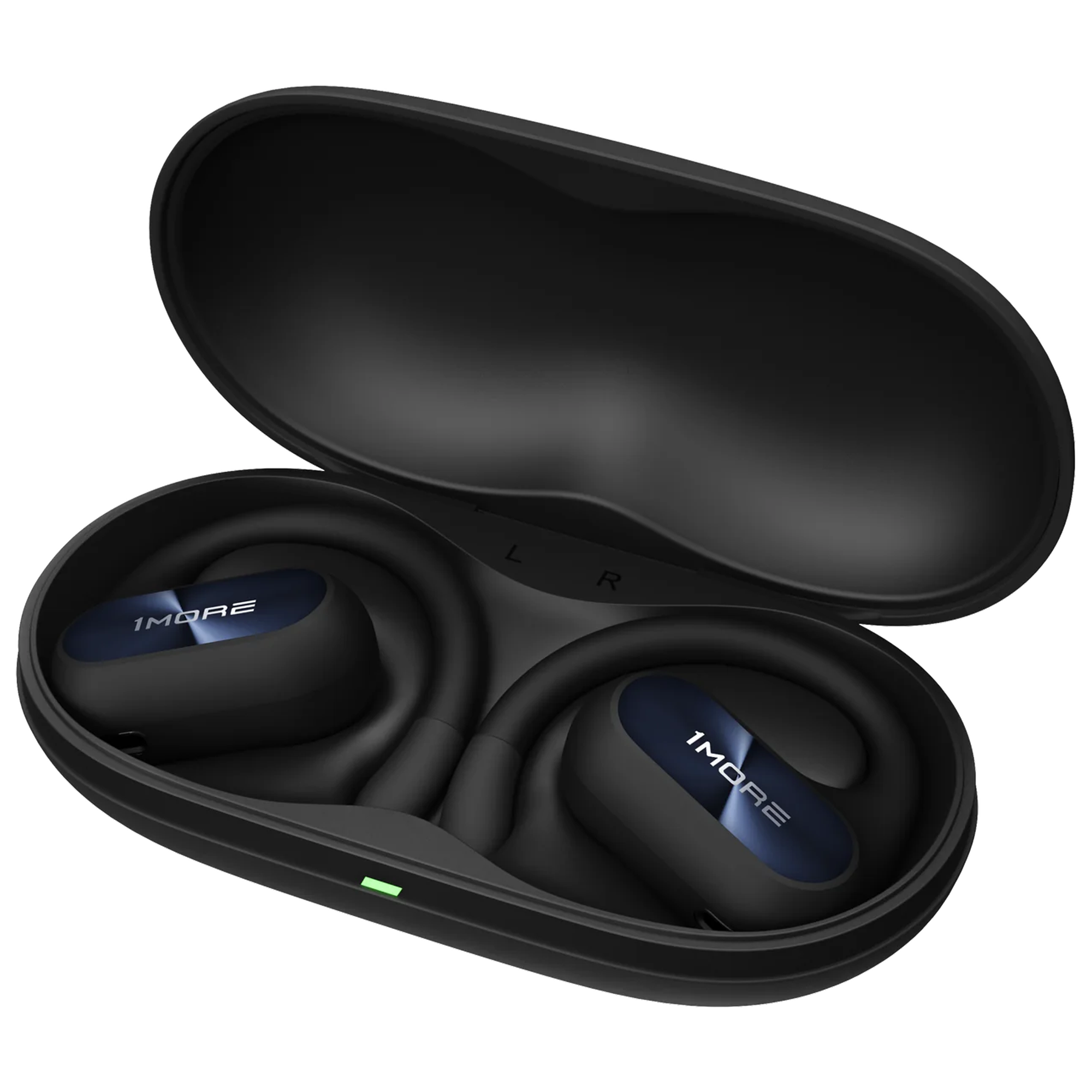 אוזניות אלחוטיות 1More Fit SE S30 IPX5 - צבע שחור שנה אחריות ע