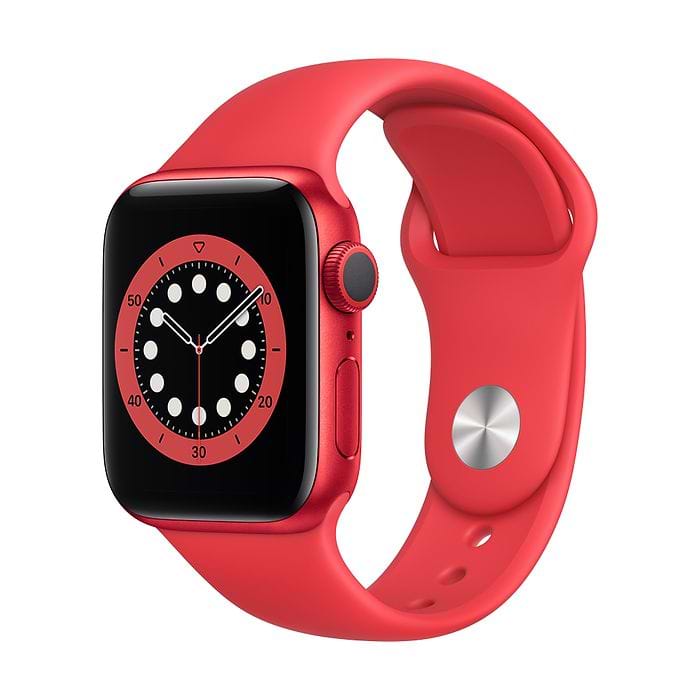 שעון חכם Apple Watch Series 6 GPS 40mm PRODUCT(RED) Aluminium Case with PRODUCT(RED) - צבע אדום