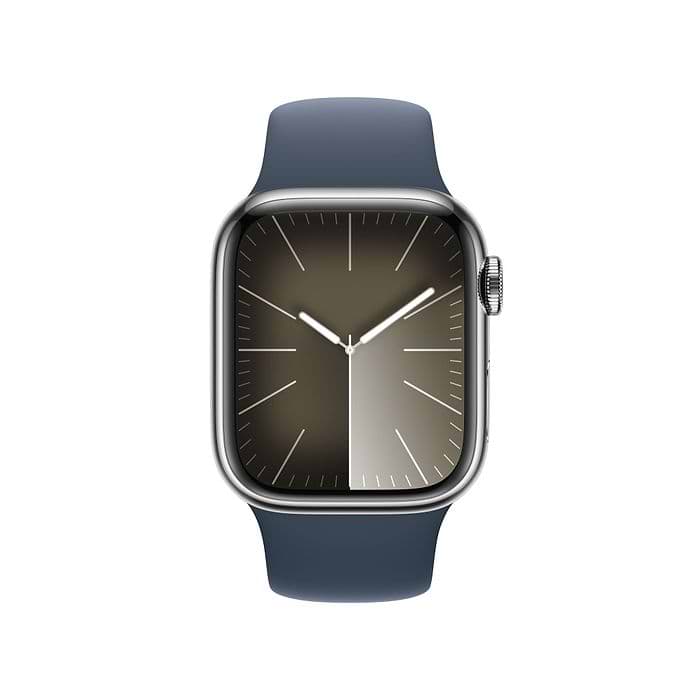 שעון חכם - Apple Watch Series 9 GPS 41mm Silver Aluminium Case - צבע כסוף שנה אחריות עי היבואן הרשמי