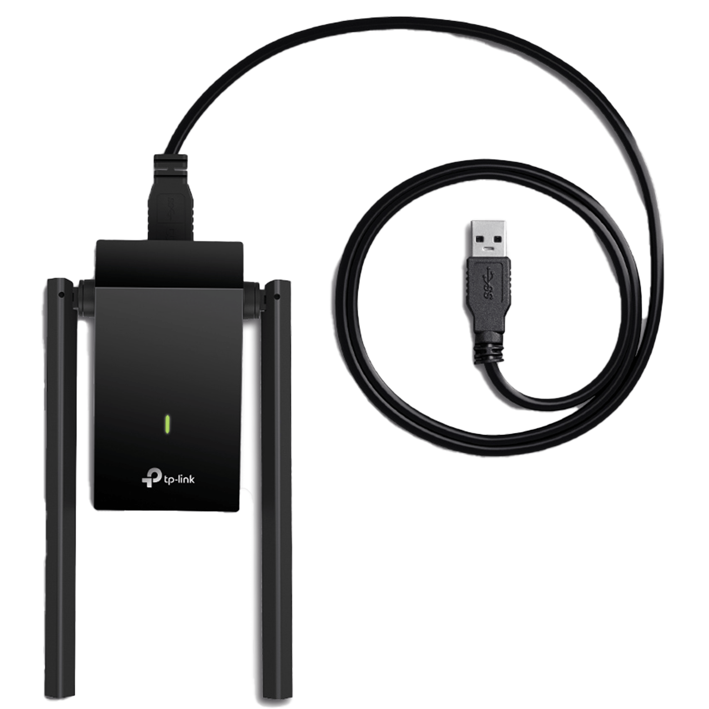 כרטיס רשת TP-Link Archer T4U Plus AC1300 Dual Band - בצבע שחור שלוש שנות אחריות ע