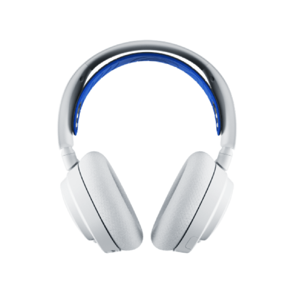 אוזנית גיימינג אלחוטיות Arctis Nova 7P ל-Play Station - צבע לבן שנתיים אחריות ע