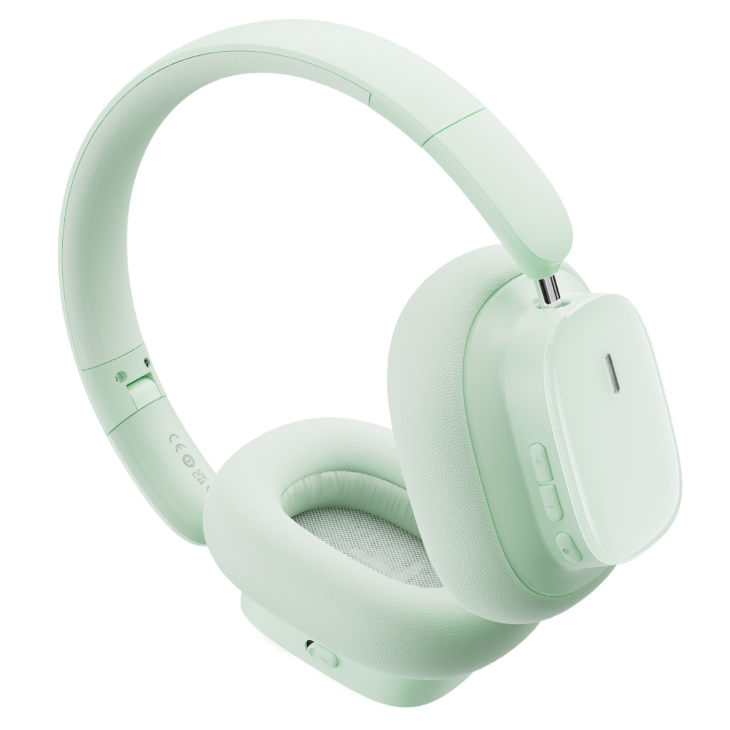 אוזניות אלחוטיות Baseus Bowie H1i ANC 100H - צבע ירוק שנה אחריות ע