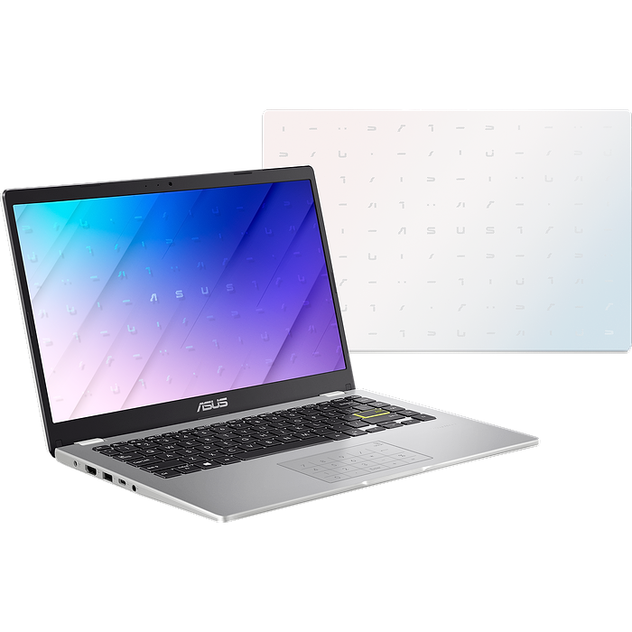 מחשב נייד Asus VivoBook Go 14 E410MA-EK1361WS - Celeron N4020 128GB 4GB RAM Windows 11 + Office 365 - צבע לבן שנה אחריות עי היבואן הרשמי