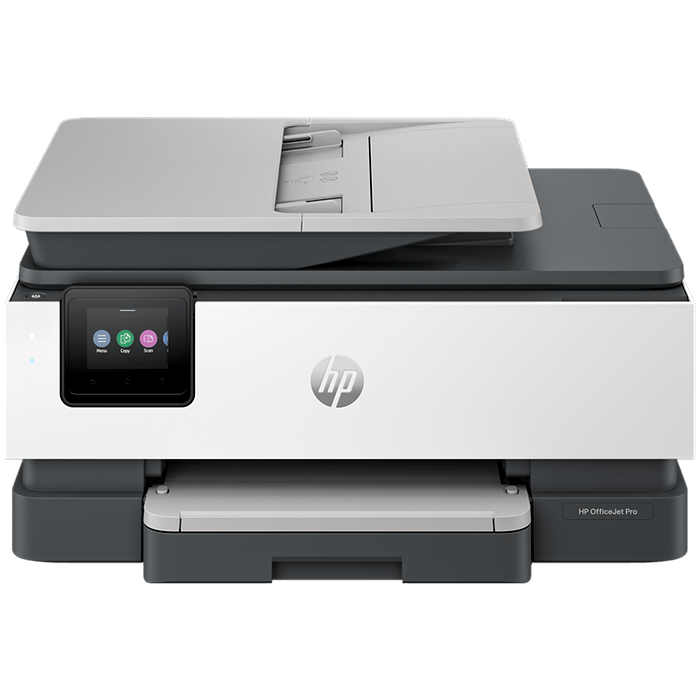 מדפסת משולבת צבעונית אלחוטית HP OfficeJet Pro 8133 AiO - צבע לבן שלוש שנות אחריות עי היבואן הרשמי
